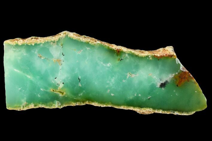 Polished Green Chrysoprase Slab - Western Australia #132900